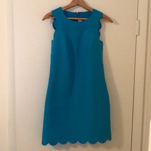 J.CREW • Blue Shift Dress